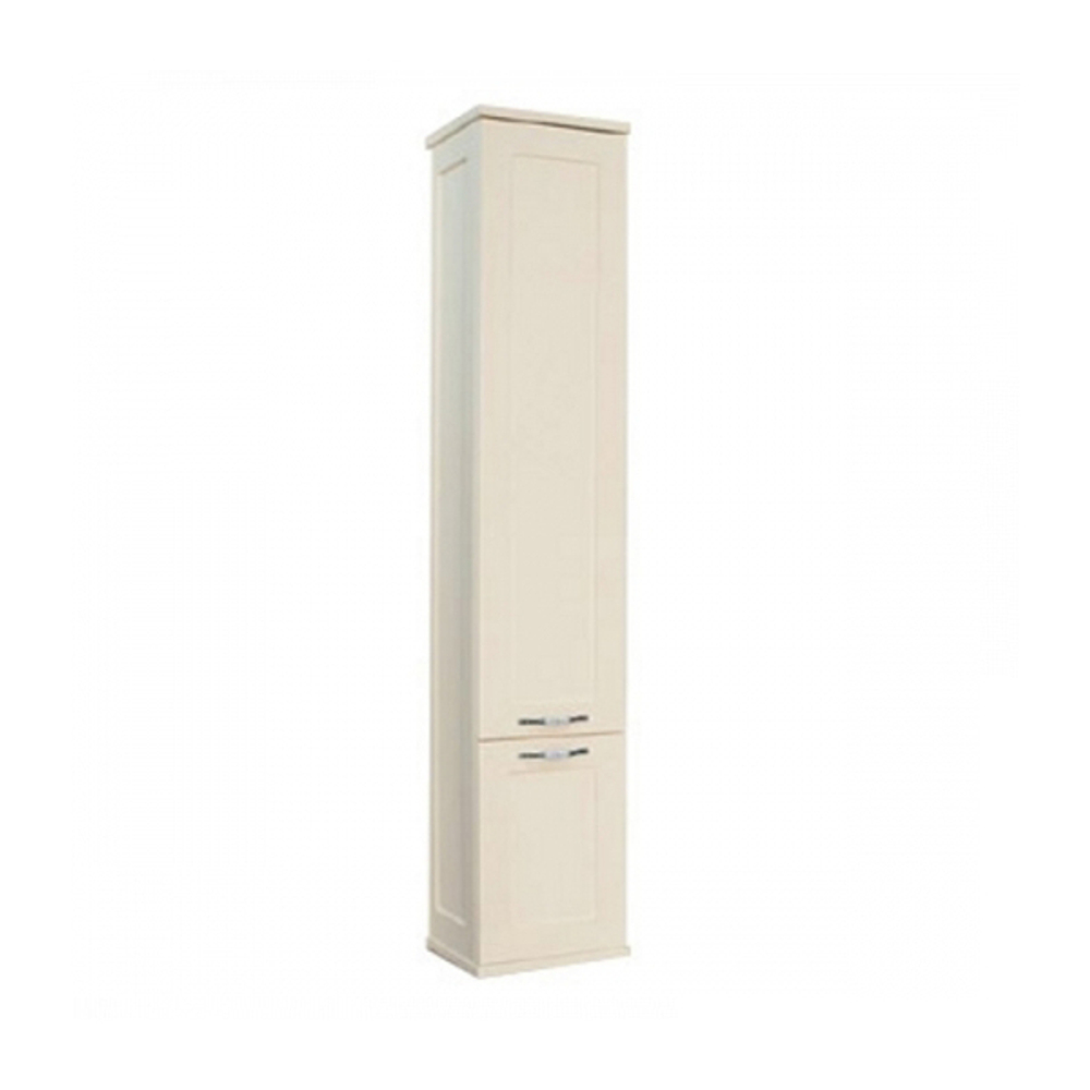 Шкаф - колонна AQUATON Леон дуб белый 1A186503LBPS0