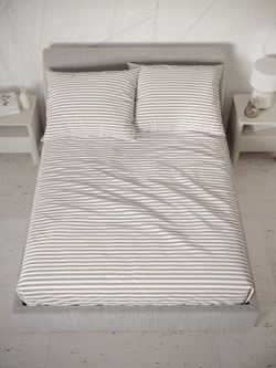 Постельное белье сатин Milky Garden "Мэри (компаньон)" 2-спальное Наволочка 50x70 см 2 шт Простынь на резинке 160x200 см Пододеяльник 175x215 см