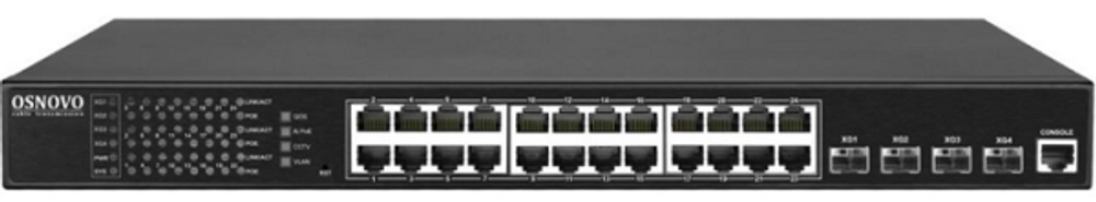 Коммутатор OSNOVO SW-24G4X-1L