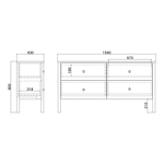 Комод BERGEN BG003