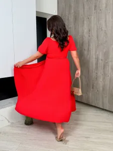 Платье на запах УК-867-4 Фабрика Моды