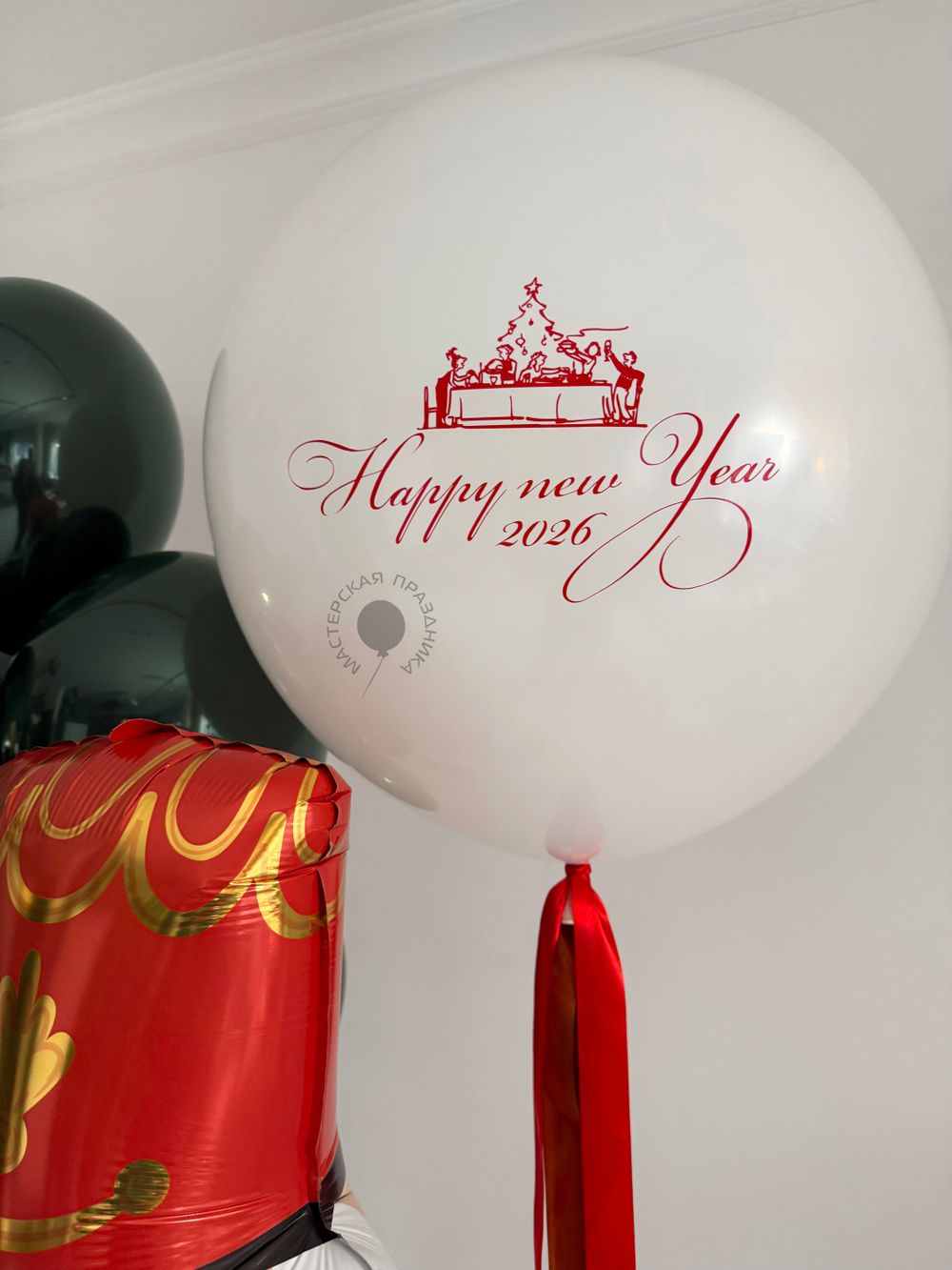 Воздушные шары Новый год №8852  Изображение7