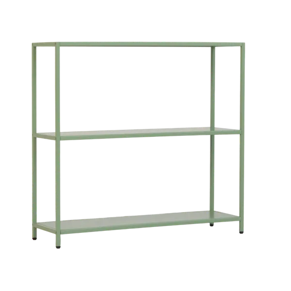 Стеллаж металлический 75х80х25, зеленый