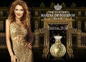 Princesse Marina De Bourbon Cristal d'Or