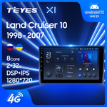 Teyes X1 9" для Toyota Land Cruiser 100 1998-2007