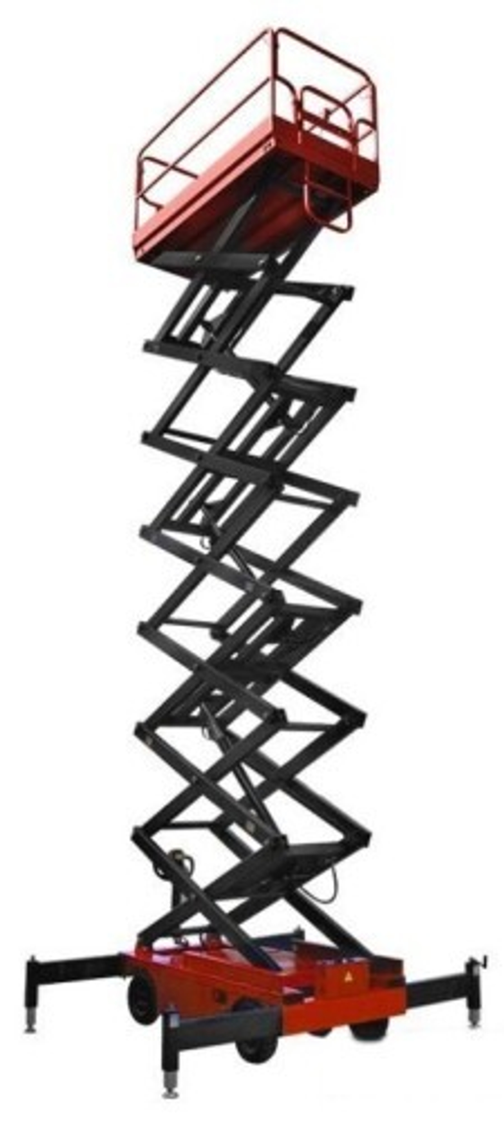 Передвижной телескопический подъемник SKYER SPF1105 самоходный, ножничный, ведомый