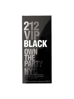 CAROLINA HERRERA 212 VIP Black men 100ml edp