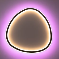 Citilux ТRIO CL215B251E LED RGB Люстра с пультом Чёрная