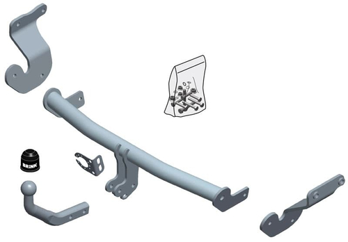 Фаркоп Brink (Thule) 625400 для KIA OPTIMA сед, ун 15-(паспорт и сертификат в комплекте)(без электрики)