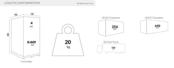 Стул пластиковый Sky Pro марсала