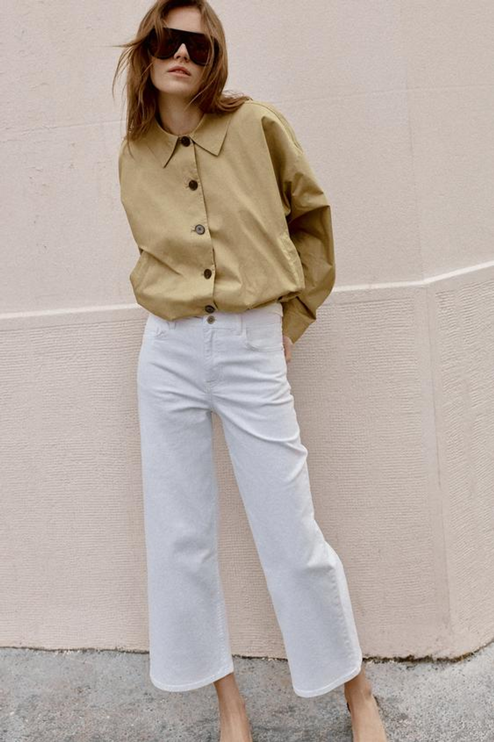 Z1975 ДЖИНСЫ-КЛОТТЫ С ВЫСОКОЙ ТАЛИЕЙ COMFORT - ZARA