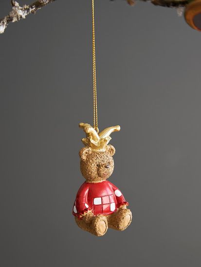 Набор ёлочных украшений classic christmas charm из коллекции new year essential