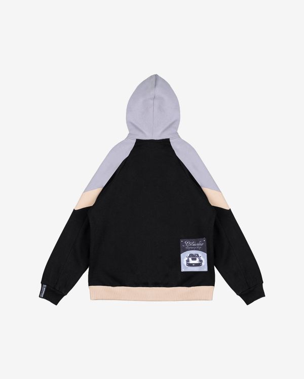 Худи на молнии Ritmika HOT Arrows Zip Черно-серо-бежевое - фото 2