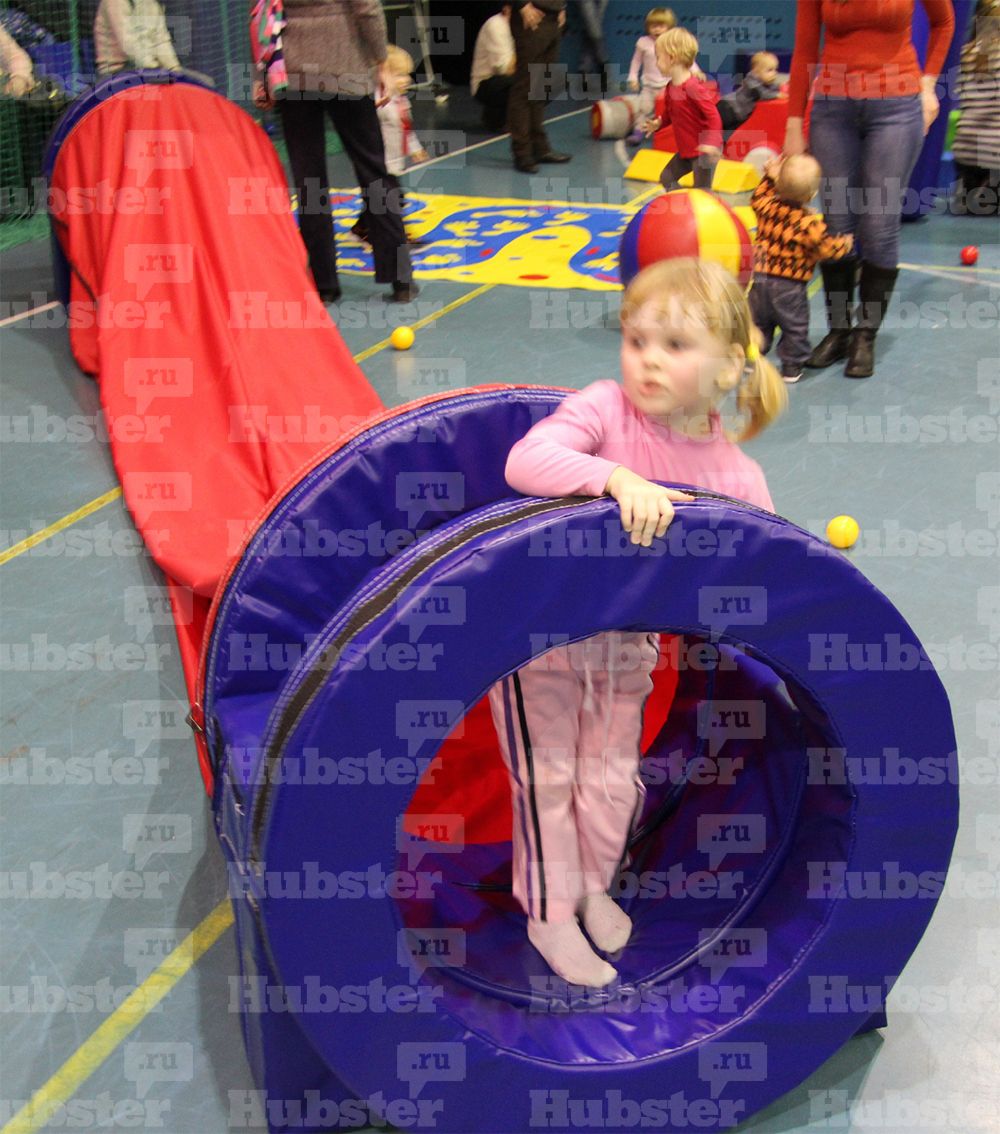 Аттракцион Тоннель на опорах, 5*0,92 м,  пвх