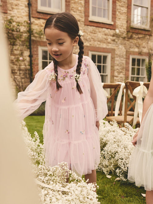 Платье для девочки Next E57-561, Розовый