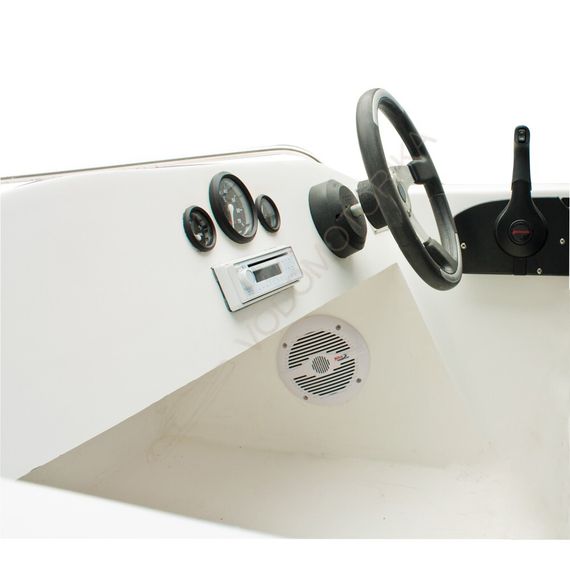 Стеклопластиковая лодка NISSAMARAN Laker V 450 ( с креслами и реллингами и доп. аксессуарами )