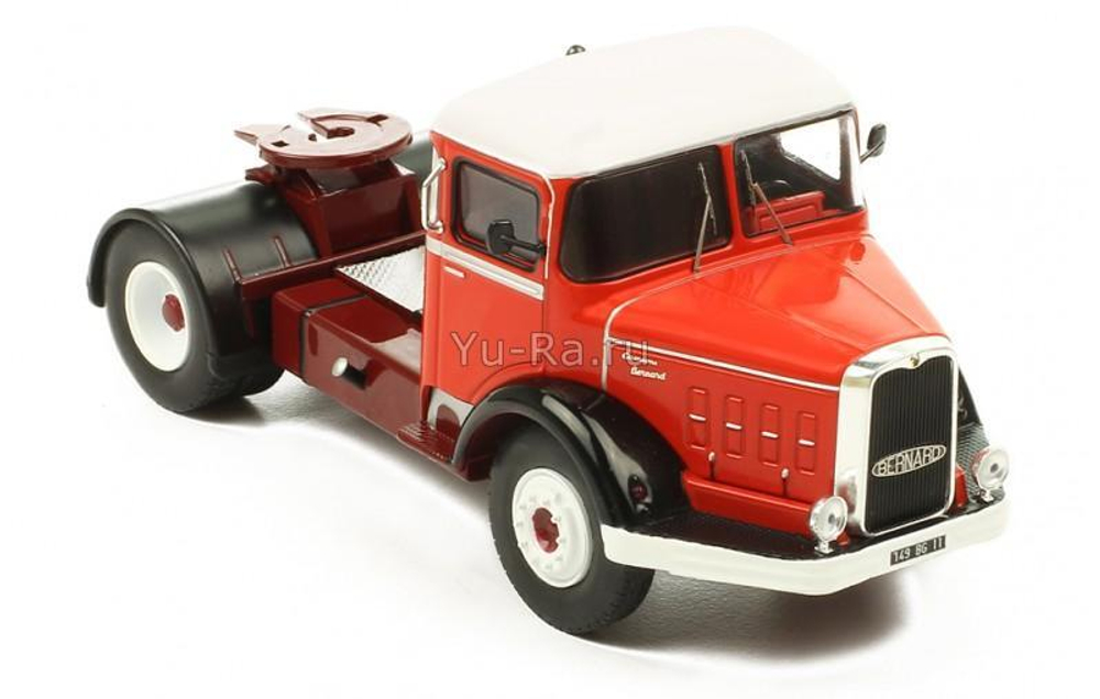 Bernard 150 MB седельный тягач 1951 red-white IXO 1:43