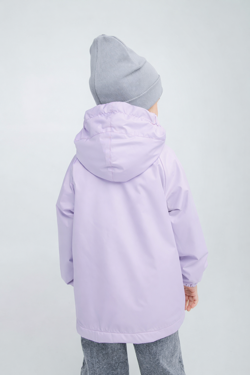 Куртка на флисовой подкладке "Лиловый"