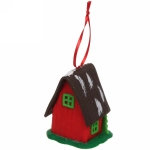 Подвеска Сandy «Новгодний домик» 8,5х7х6 см, в ассортименте