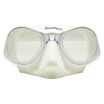Маска для фридайвинга Marlin Apnea белая