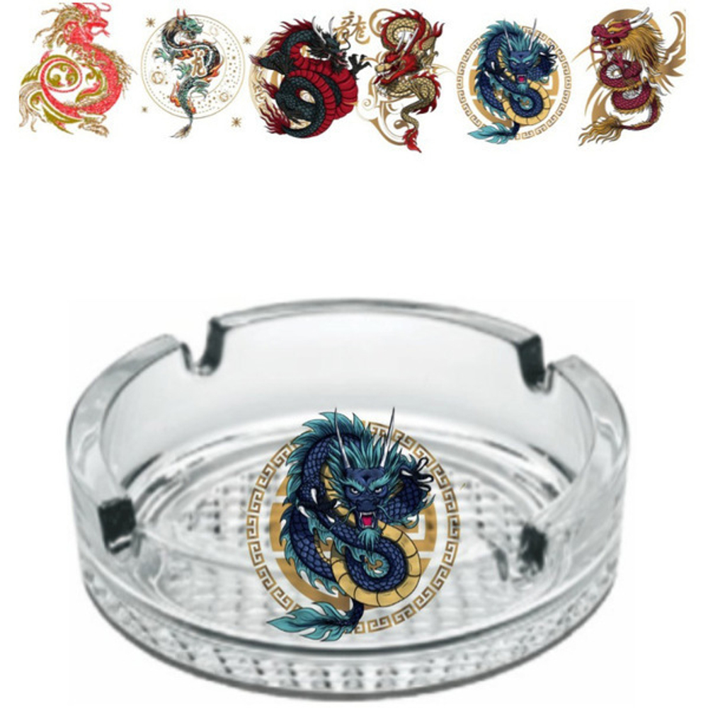 Пепельница d-10,6м «Античный Китай» 6 видов