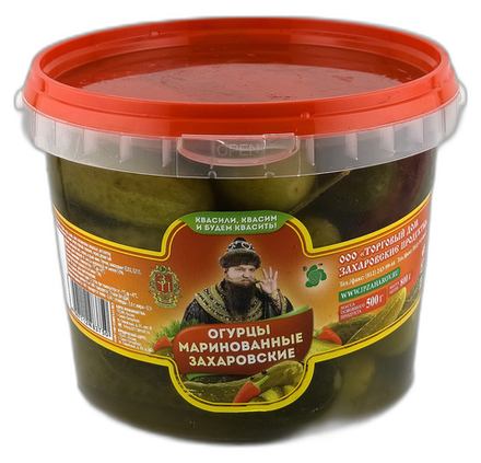 Огурцы маринованные "Захаровские"