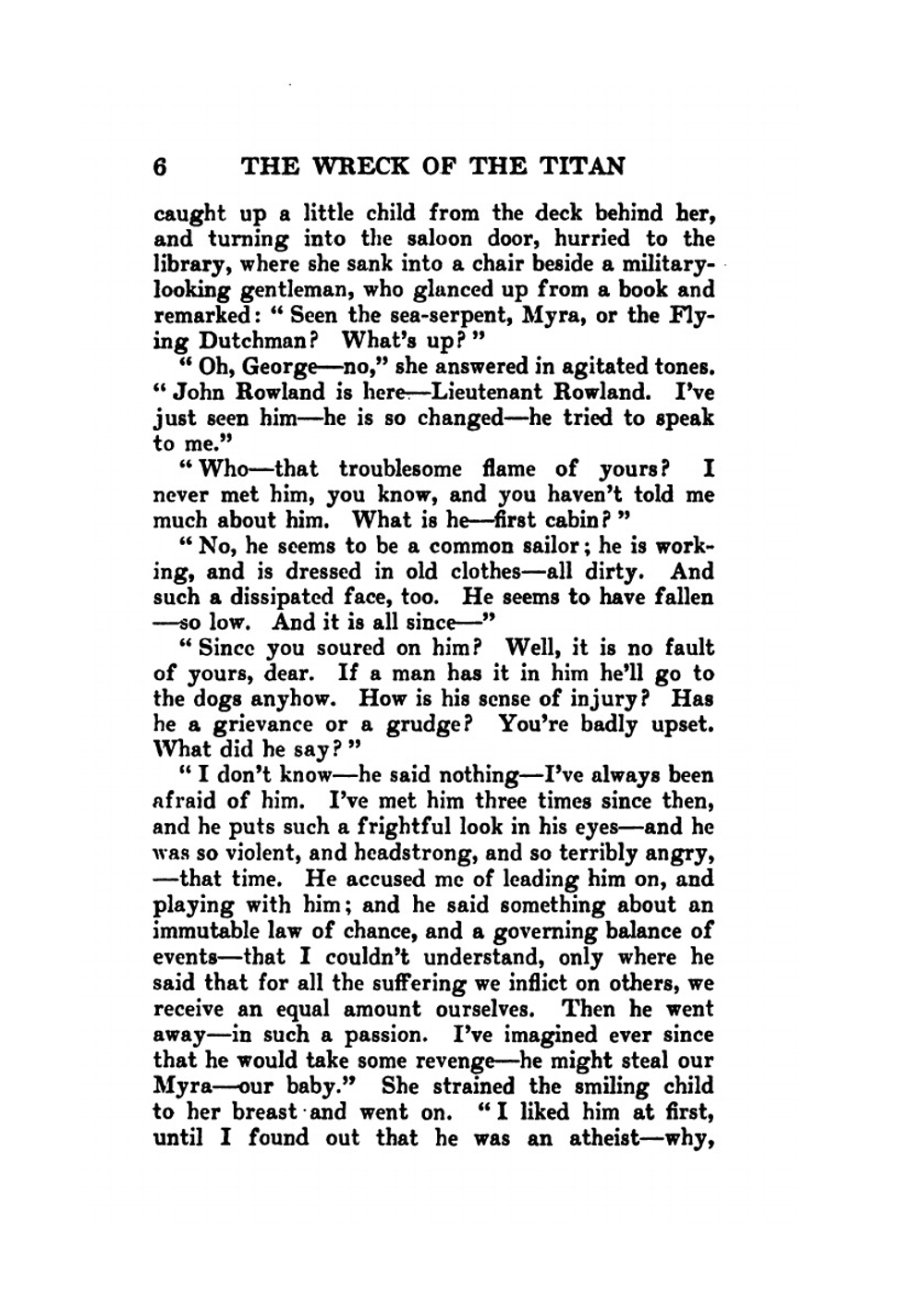 The Wreck of the Titan, Or, Futility | Morgan Robertson