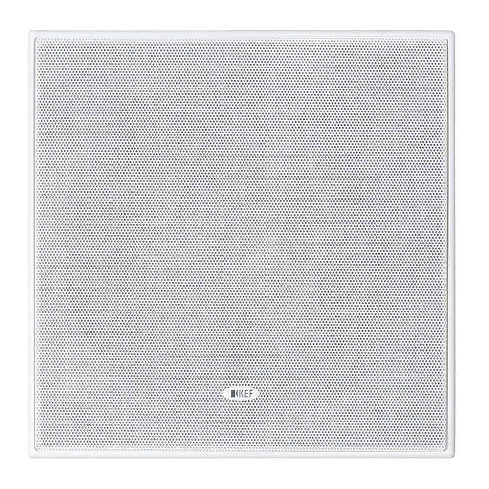 KEF Ci200QSb White встраиваемый в стену/потолок пассивный сабвуфер