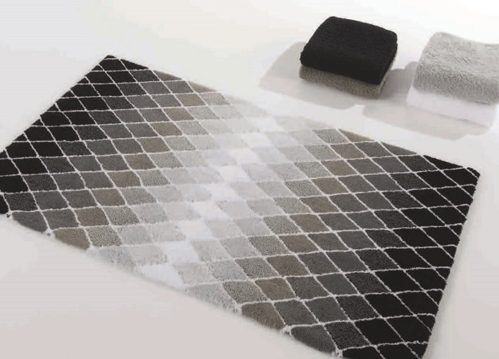 Коврик для ванной 70х120 Abyss & Habidecor Reflex 940 темно-серый Португалия