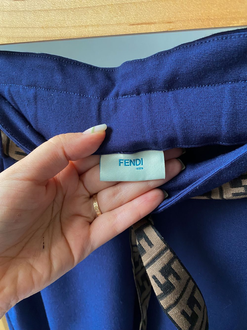 Брюки из вискозы Fendi, 140