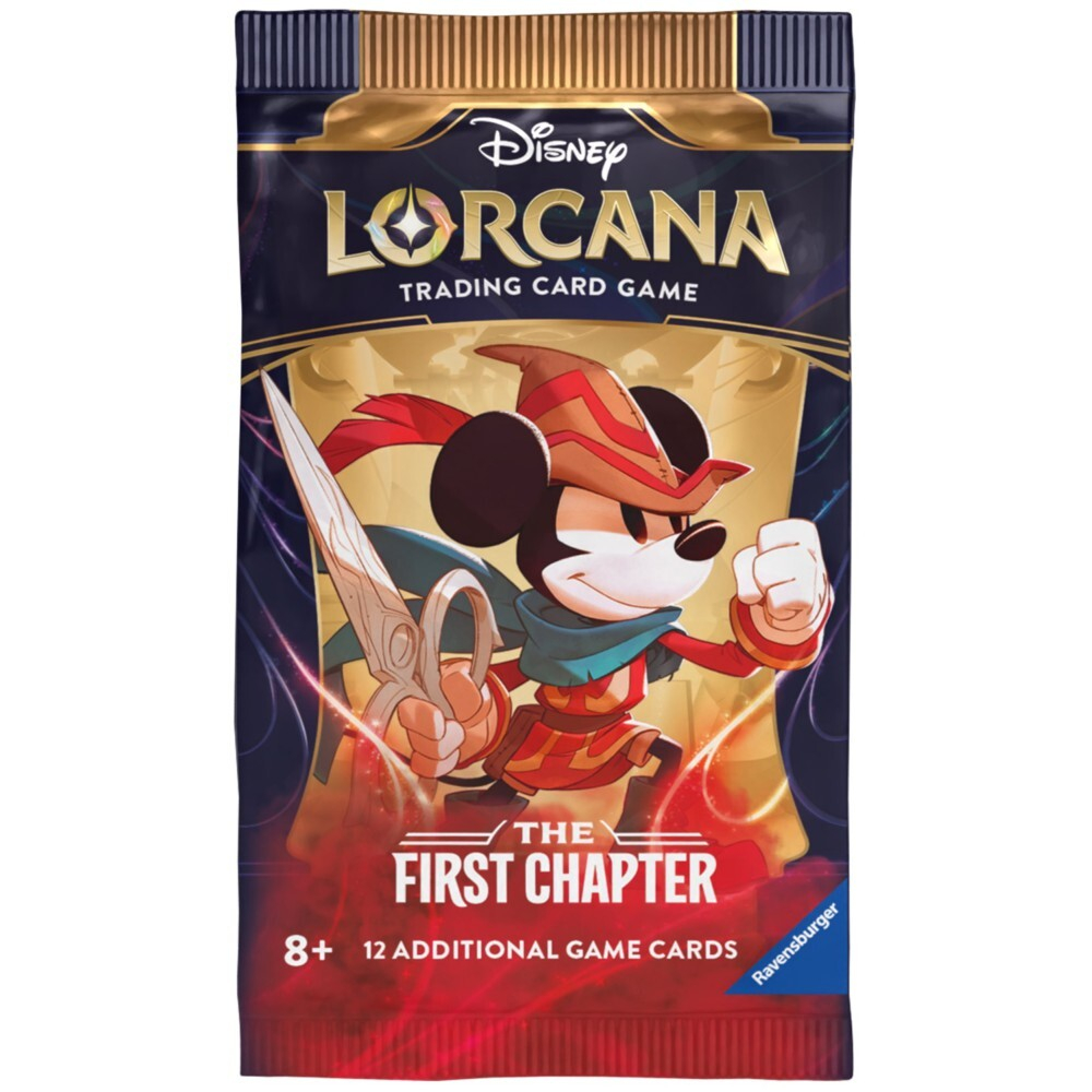 Disney Lorcana TCG - The First Chapter Booster 12 карт (случайный рисунок) 98171 / артикул   98171  / GTIN 4050368981714