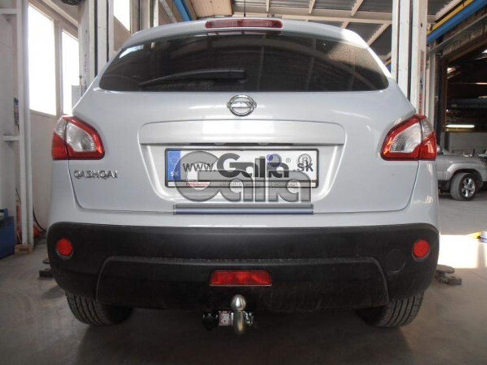 Фаркоп оцинкованный Galia N054A для Nissan Qashqai 2007-2014, Qashqai 2 2014-(паспорт и сертификат в комплекте)(без электрики)