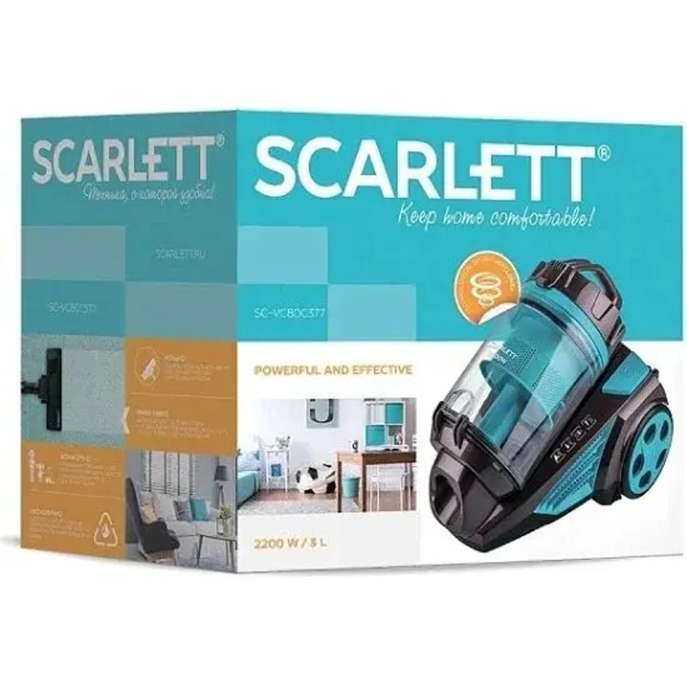 Стационарный пылесос SCARLETT SC-VC80C377 (h)