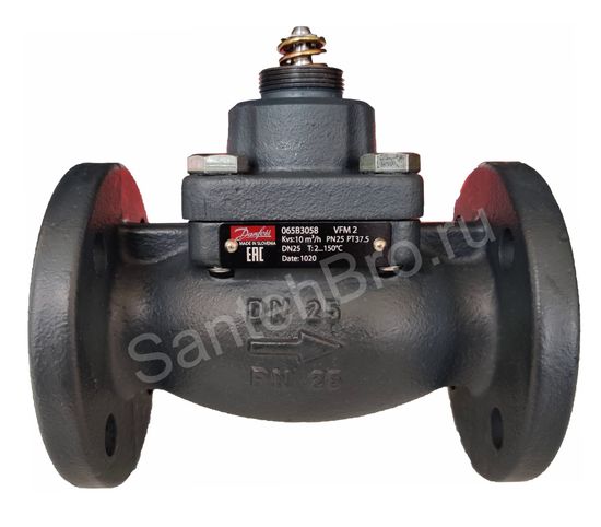 Danfoss VFM2 (VB2) Ду32 065B3059/065B2059 Клапан регулирующий фланцевый