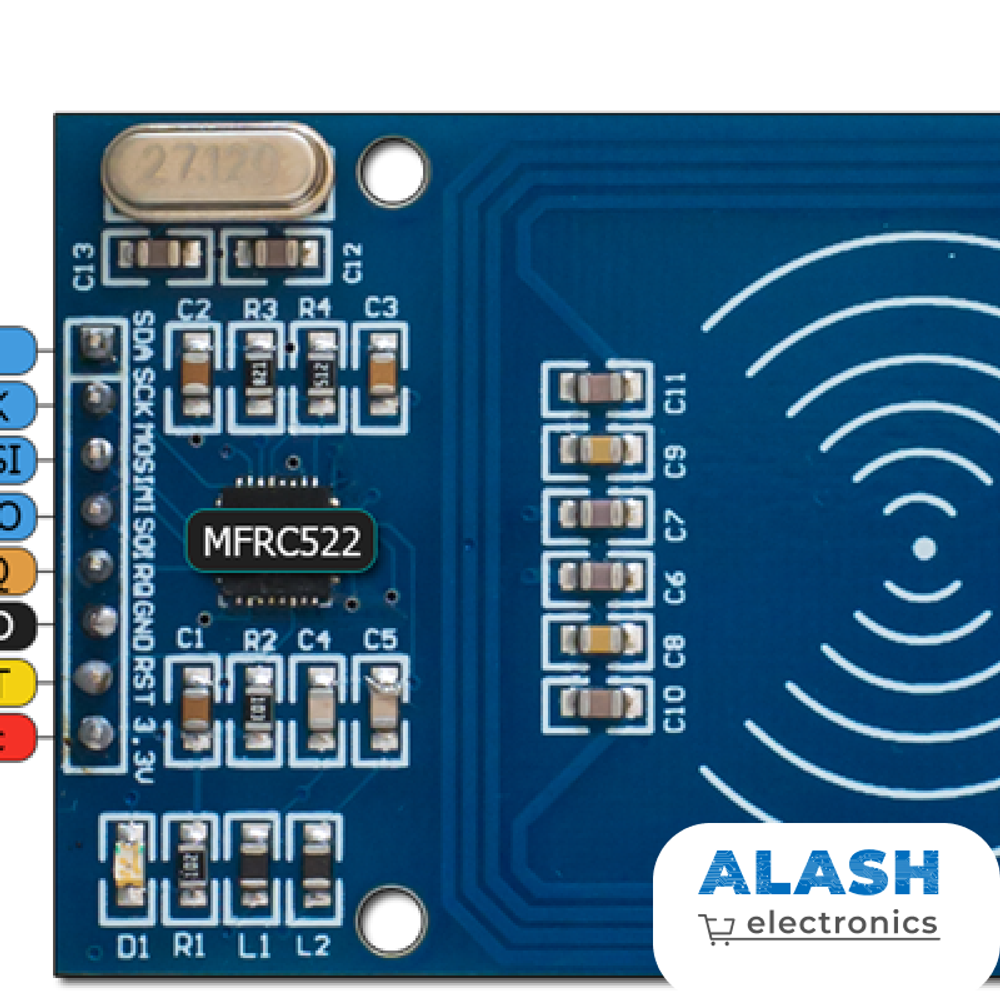 Набор RFID считывателя RC522 (13.56 МГц)