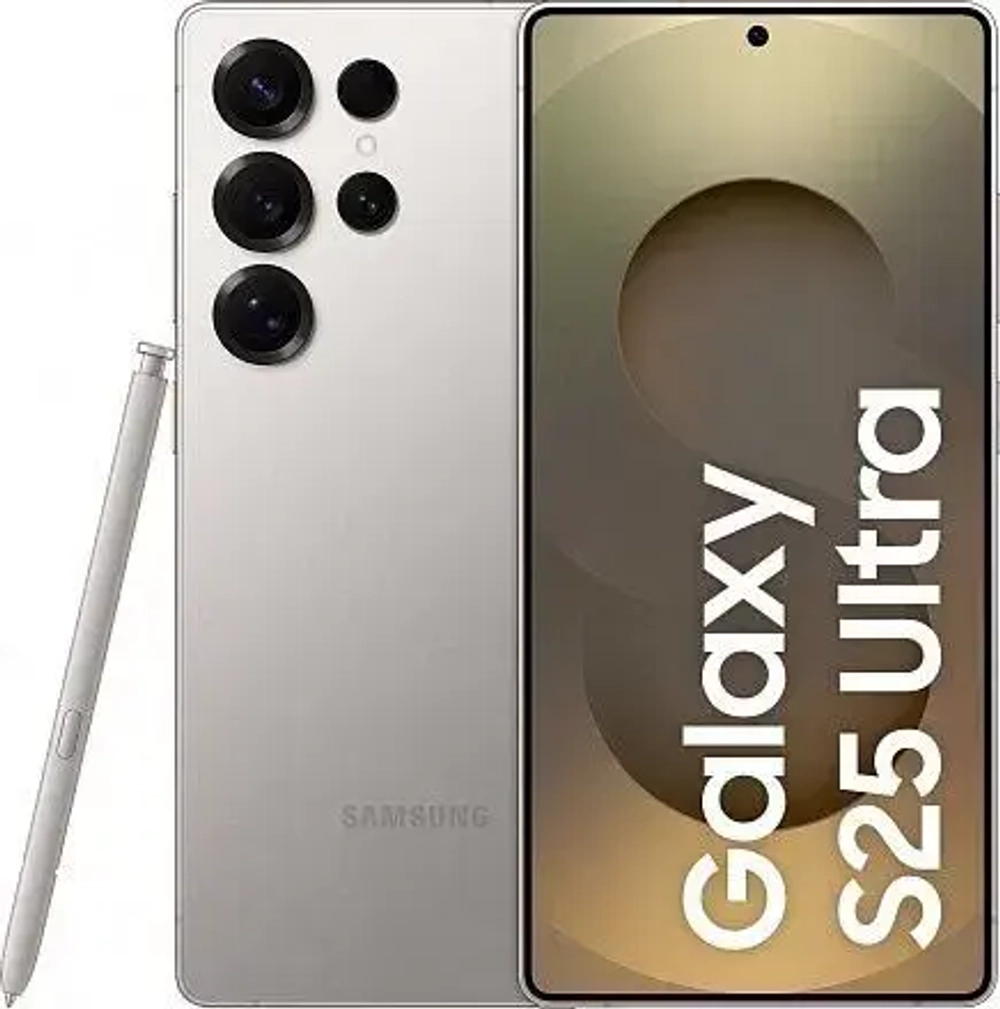 Смартфон Samsung Galaxy S25 Ultra 12/512 ГБ, «серый титан» (Titanium Gray)
