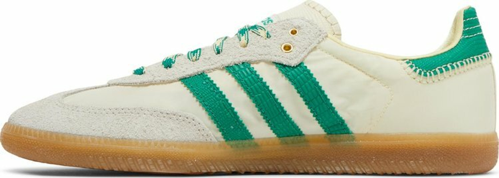 Adidas X Wales Bonner Samba Cream White Bold Green