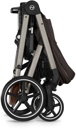 Cybex Детская коляска Balios S Lux BLK 2 в 1 цвет Chocolate Brown