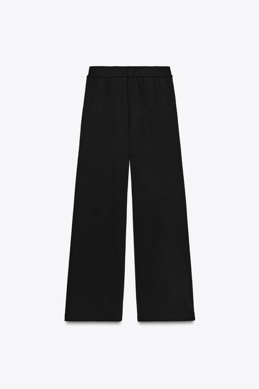 ZARA БАЗОВЫЕ БРЮКИ ИЗ МЯГКОЙ ТКАНИ, ЧЕРНЫЙ