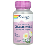 Solaray, Vital Extracts, ромашка, 325 мг, 30 растительных капсул