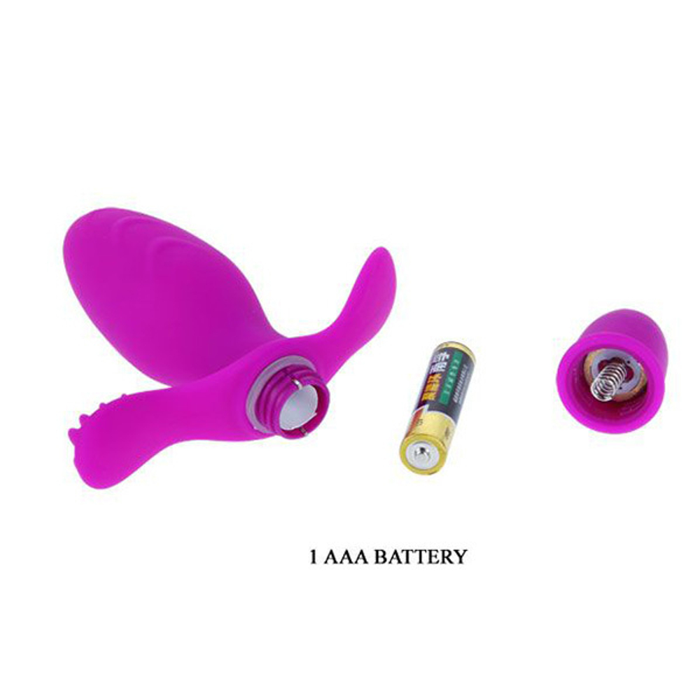 Анальный стимулятор 11,4см с вибрацией Pretty Love Fitch BI-014288