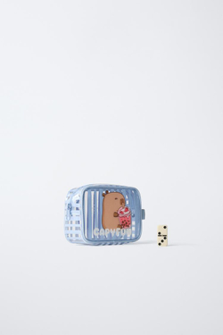 ZARA КОСМЕТИЧКА CAPIBARA CAPYFUN ©, СИНИЙ