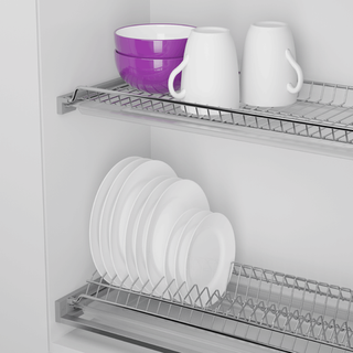 Сушка хром 600 Glory-line, AQ 16 мм (1 жесткий поддон)