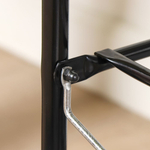 Полка для обуви, мет-л, 3 секц, 44х33х50 см, с сиденьем МДФ, дуб антик фристаил, Nika, Б2/ДА