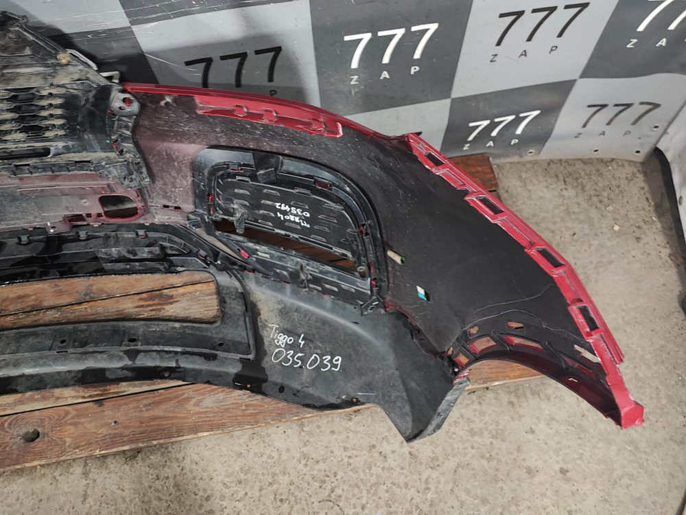 Бампер передний в сборе Chery Tiggo 4 18-нв Б/У Оригинал 602000483AADQJ