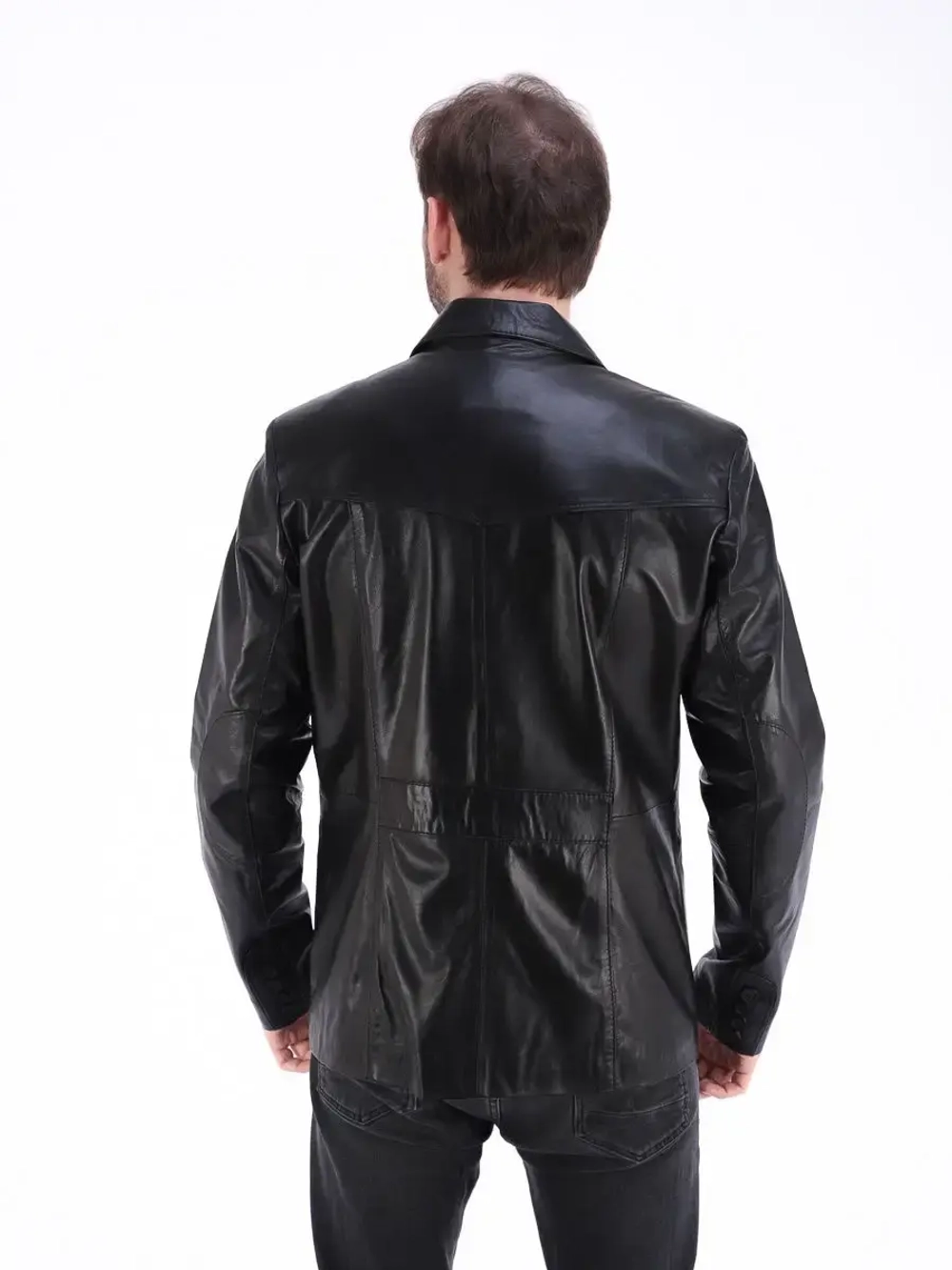 Куртка мужская из натуральной кожи