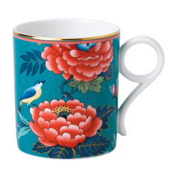 Wedgwood Кружка Paeonia Blush 7,3x8,2 см бирюзовая