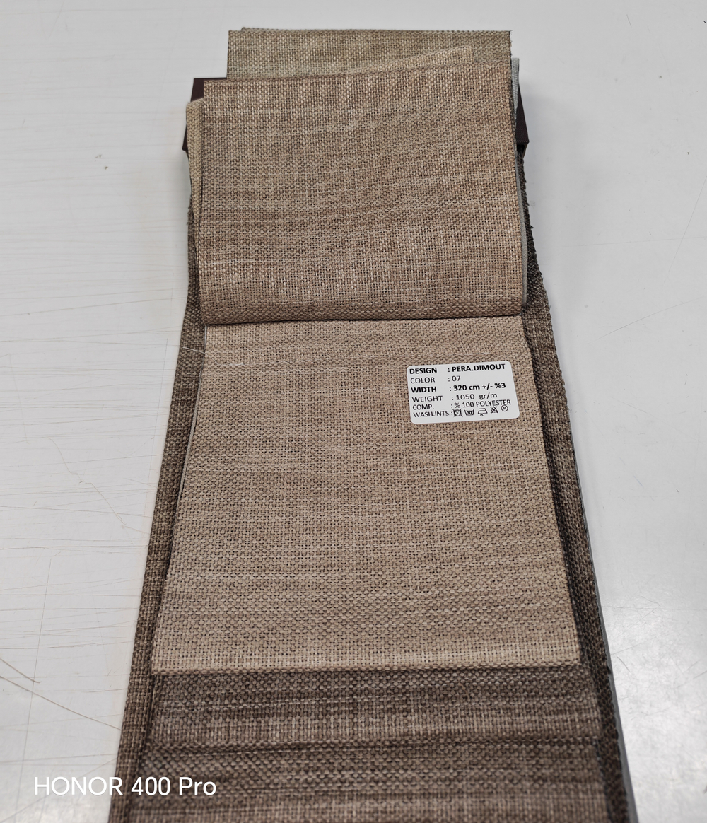 Портьерная ткань Adeko арт. Pera Dimout (высота 320 см, Турция)