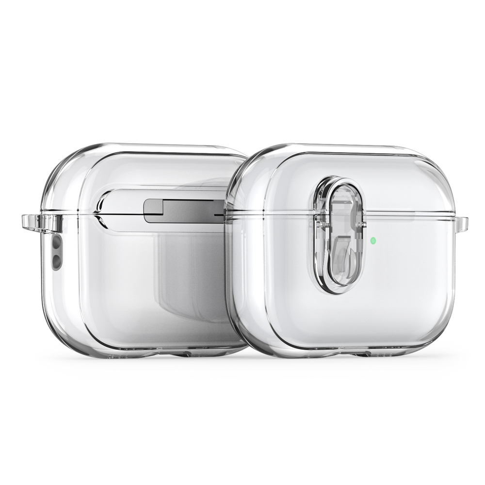 Прозрачный чехол для наушников AirPods Pro 3, серия PECL Series от Dux Ducis , в комплекте с карабином