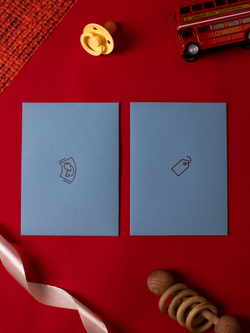 MemoryBox на английском языке "Голубой"